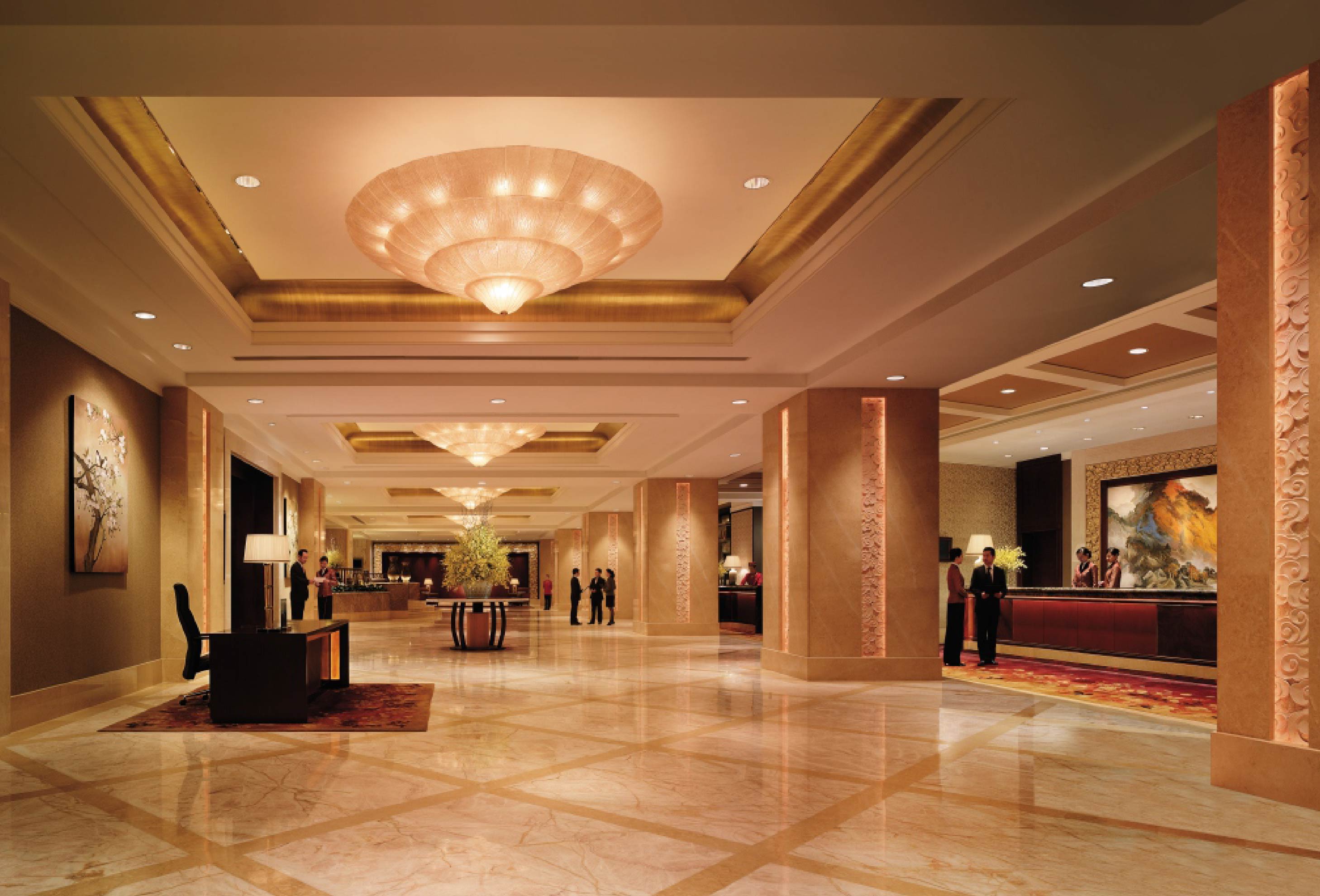 佛山灯光照明打造新城保利洲际酒店——灯光设计案例